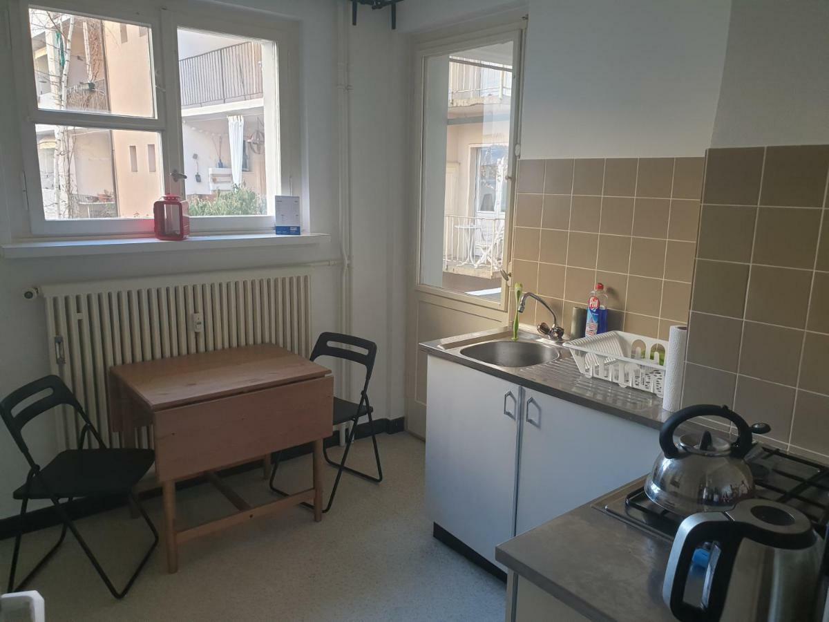 Breite Familien Apartment Bázel Kültér fotó